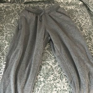 Grey Under Armor sweat pants